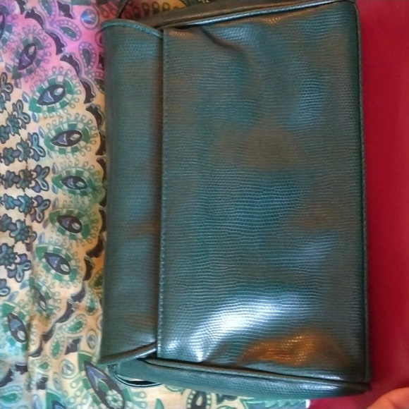Forest green Laura Scott shoulder bag - Picture 4 of 5